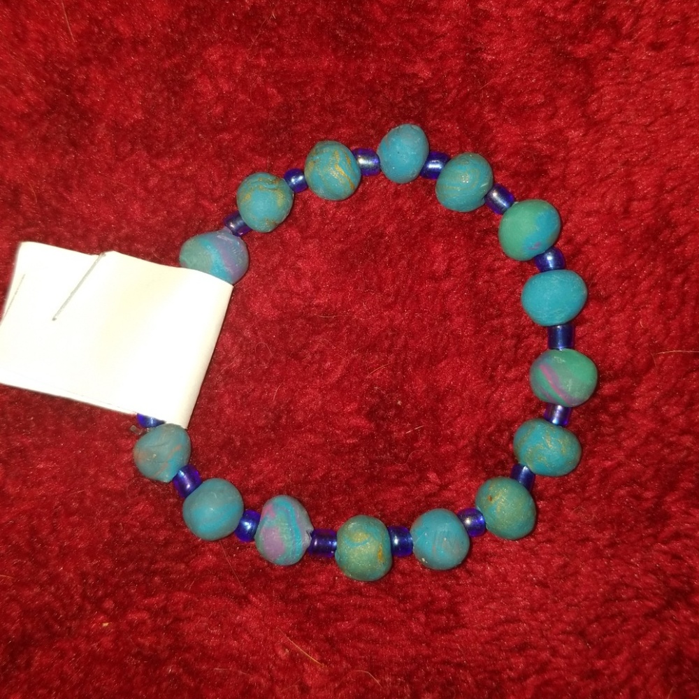 Polymer Clay Stretch Bracelet